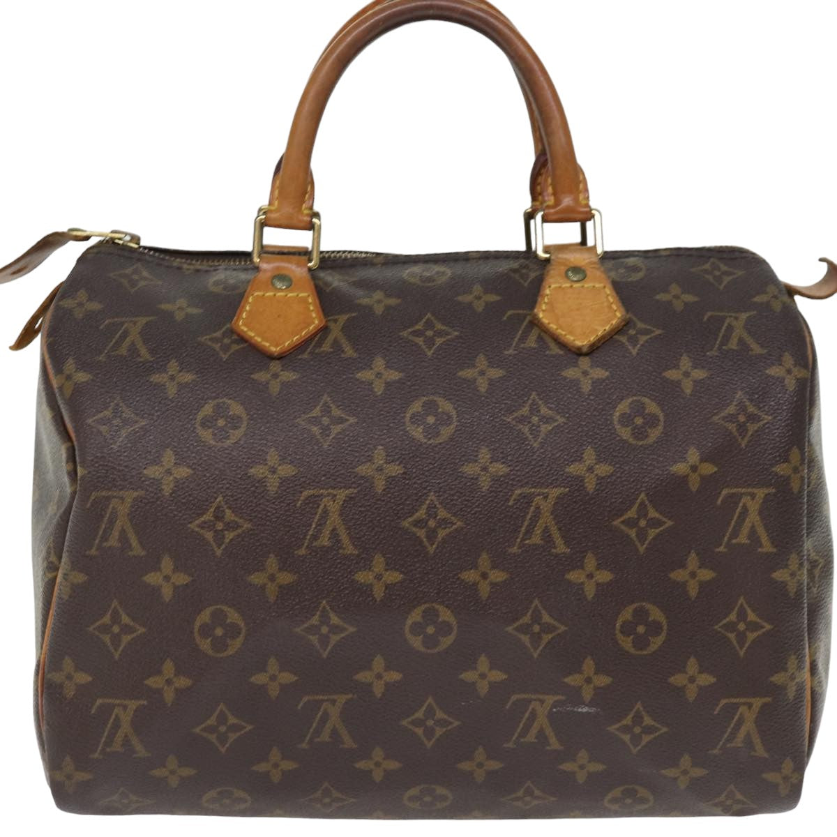 LOUIS VUITTON Monogram Speedy 30 Hand Bag M41526 LV 74346
