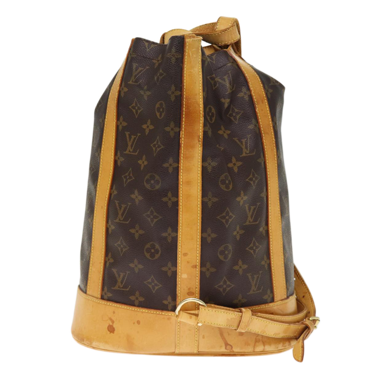 LOUIS VUITTON Monogram Randonnee PM Shoulder Bag M42243 LV 74361
