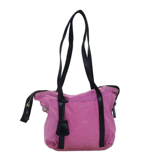 PRADA Shoulder Bag Nylon Pink  74400