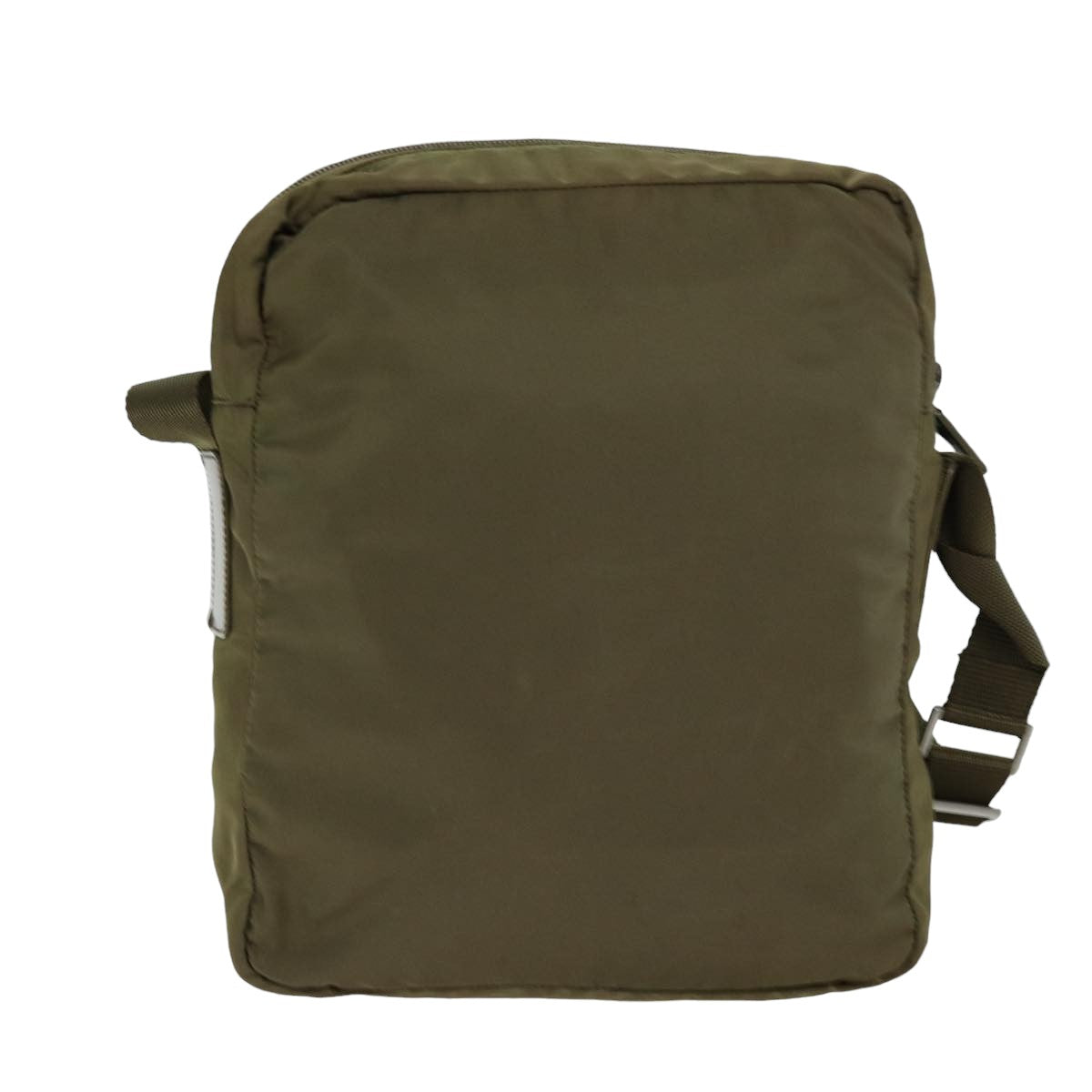 PRADA Shoulder Bag Nylon Khaki  74417