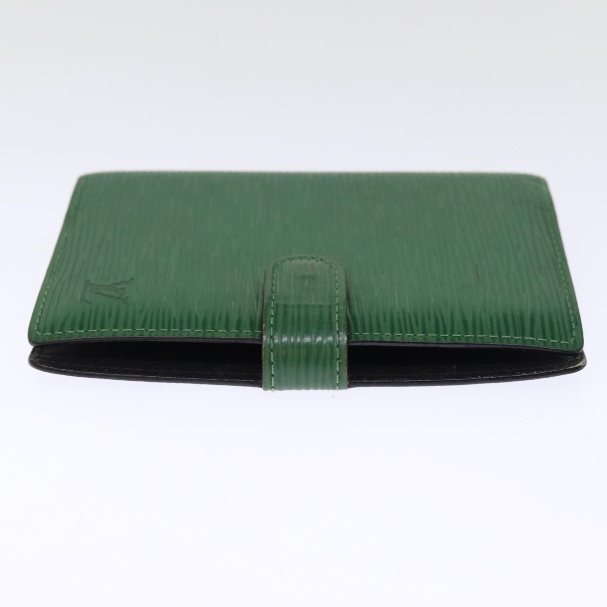 LOUIS VUITTON Epi Agenda PM Day Planner Cover Green R20054 LV 74420