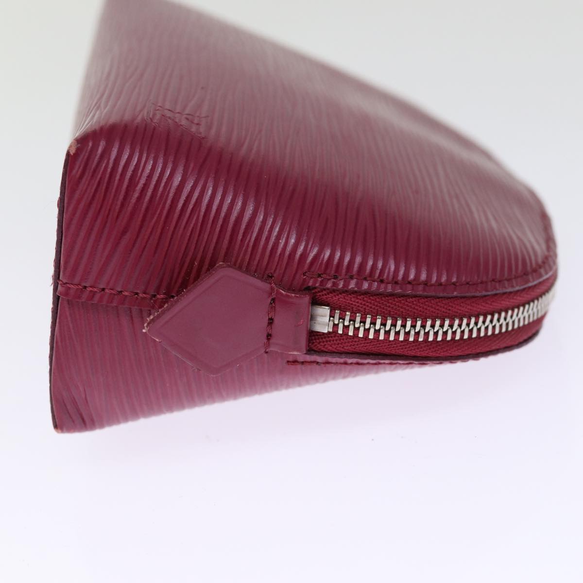 LOUIS VUITTON Epi Pochette Cosmetic PM Pouch Fuchsia M40641 LV 74421