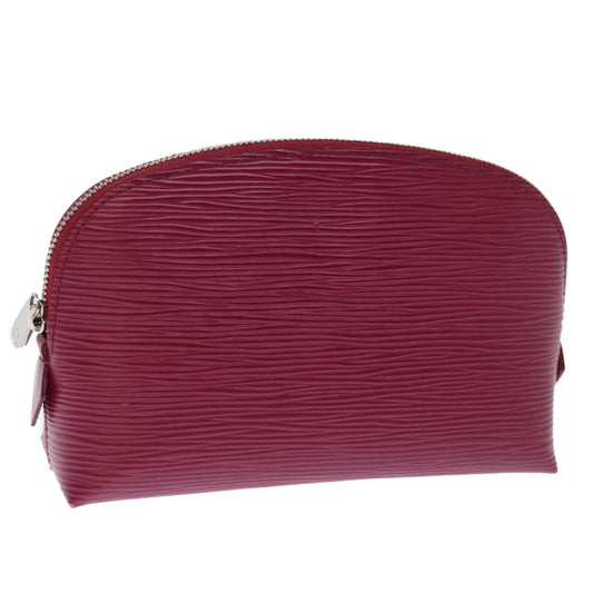 LOUIS VUITTON Epi Pochette Cosmetic PM Cosmetic Pouch Fuchsia M40641 74422