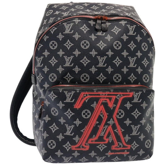 LOUIS VUITTON Monogram Ink Apollo Backpack Navy Red White M43676 LV 74436SA