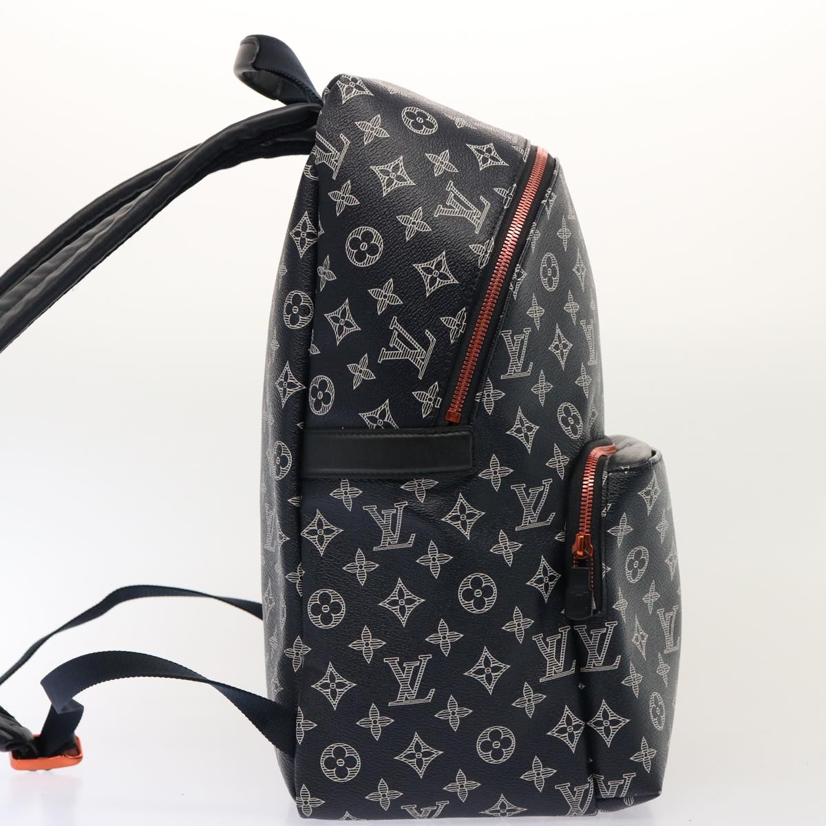 LOUIS VUITTON Monogram Ink Apollo Backpack Navy Red White M43676 LV 74436SA