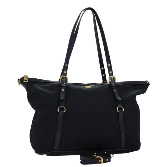 PRADA Tote Bag Nylon 2way Black  74469