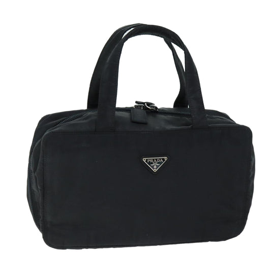 PRADA Hand Bag Nylon Black  74481