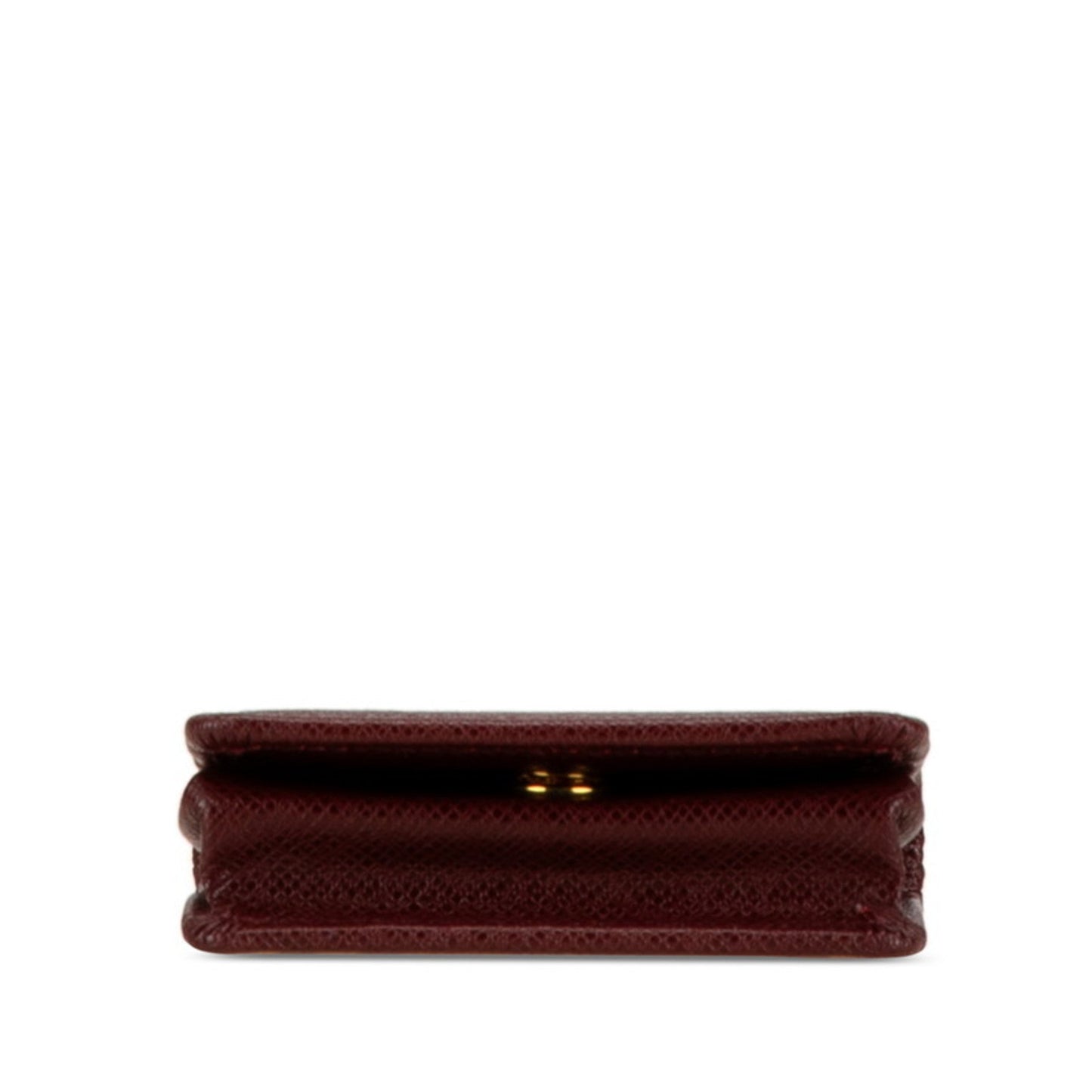 Burberry  Wine Canvas Leather Wallet (Bi-Fold) ()