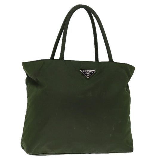 PRADA Tote Bag Nylon Khaki  74492