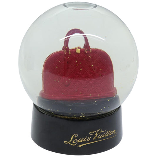 LOUIS VUITTON Snow Globe Alma VIP Limited Clear Red LV 74498
