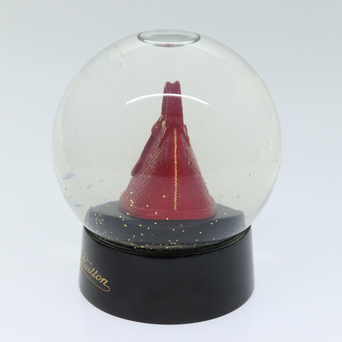 LOUIS VUITTON Snow Globe Alma VIP Limited Clear Red LV 74498