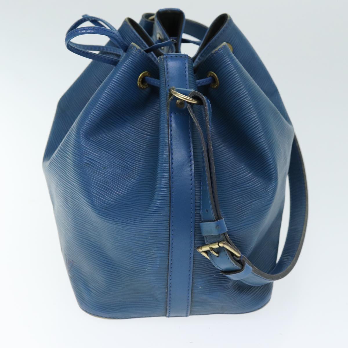 LOUIS VUITTON Epi Petit Noe Shoulder Bag Blue M44105 LV 74515