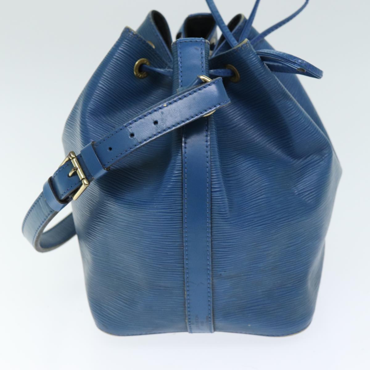 LOUIS VUITTON Epi Petit Noe Shoulder Bag Blue M44105 LV 74515