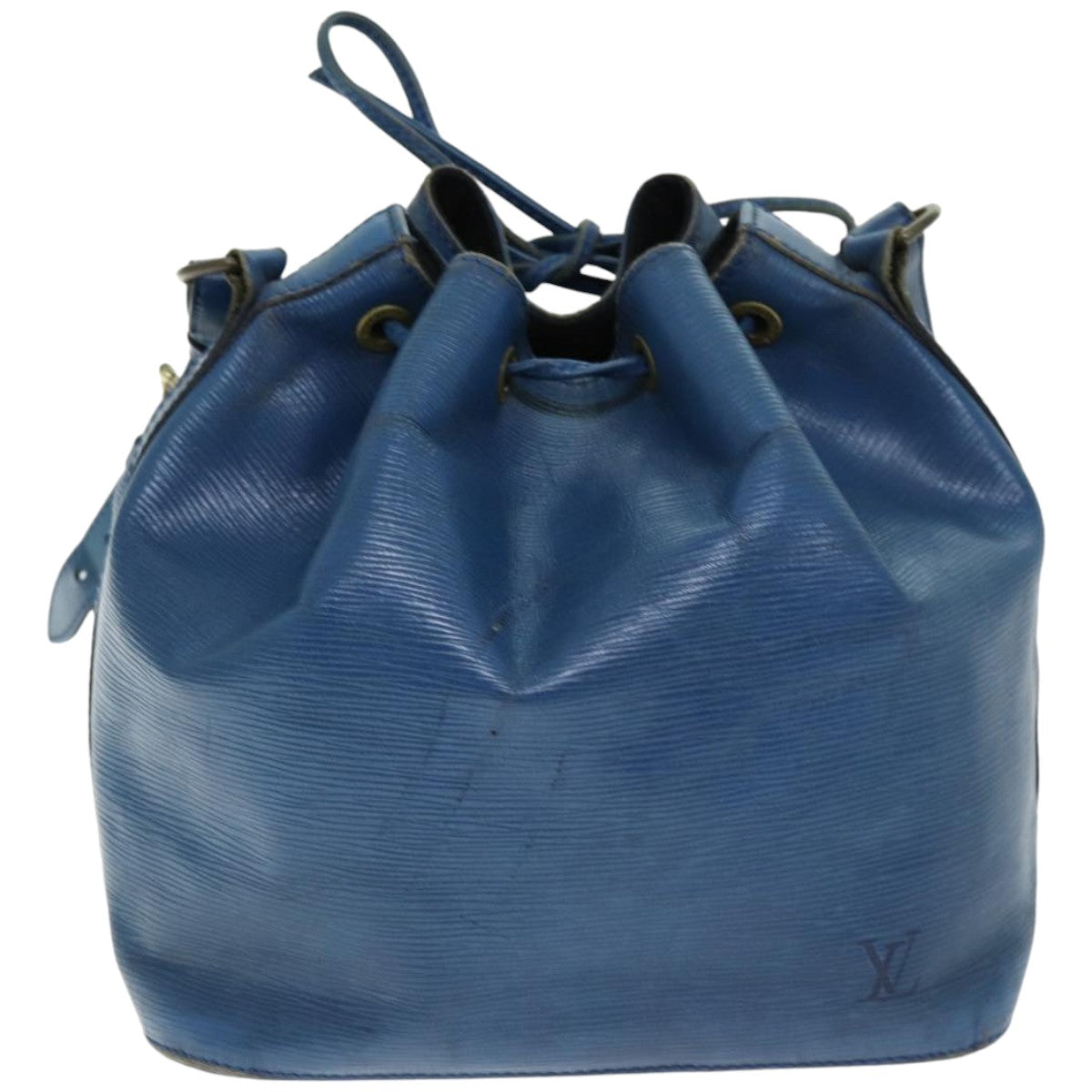 LOUIS VUITTON Epi Petit Noe Shoulder Bag Blue M44105 LV 74516