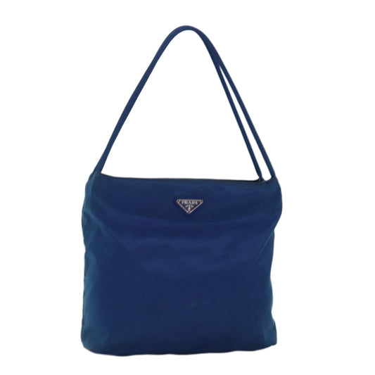 PRADA Tote Bag Nylon Blue  74536