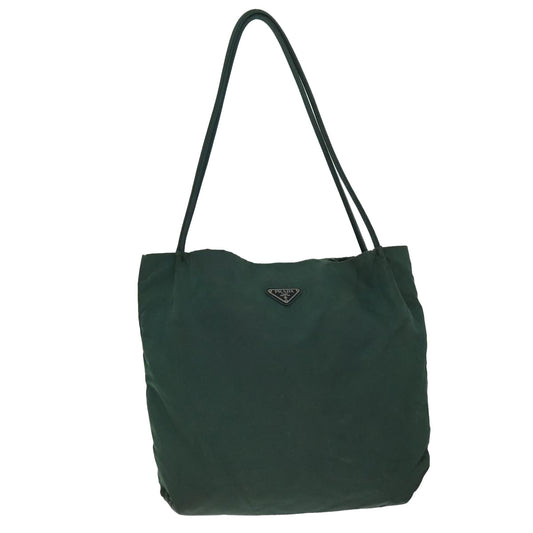 PRADA Tote Bag Nylon Green  74540