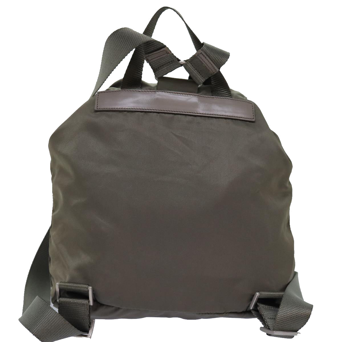 PRADA Backpack Nylon Brown  74574