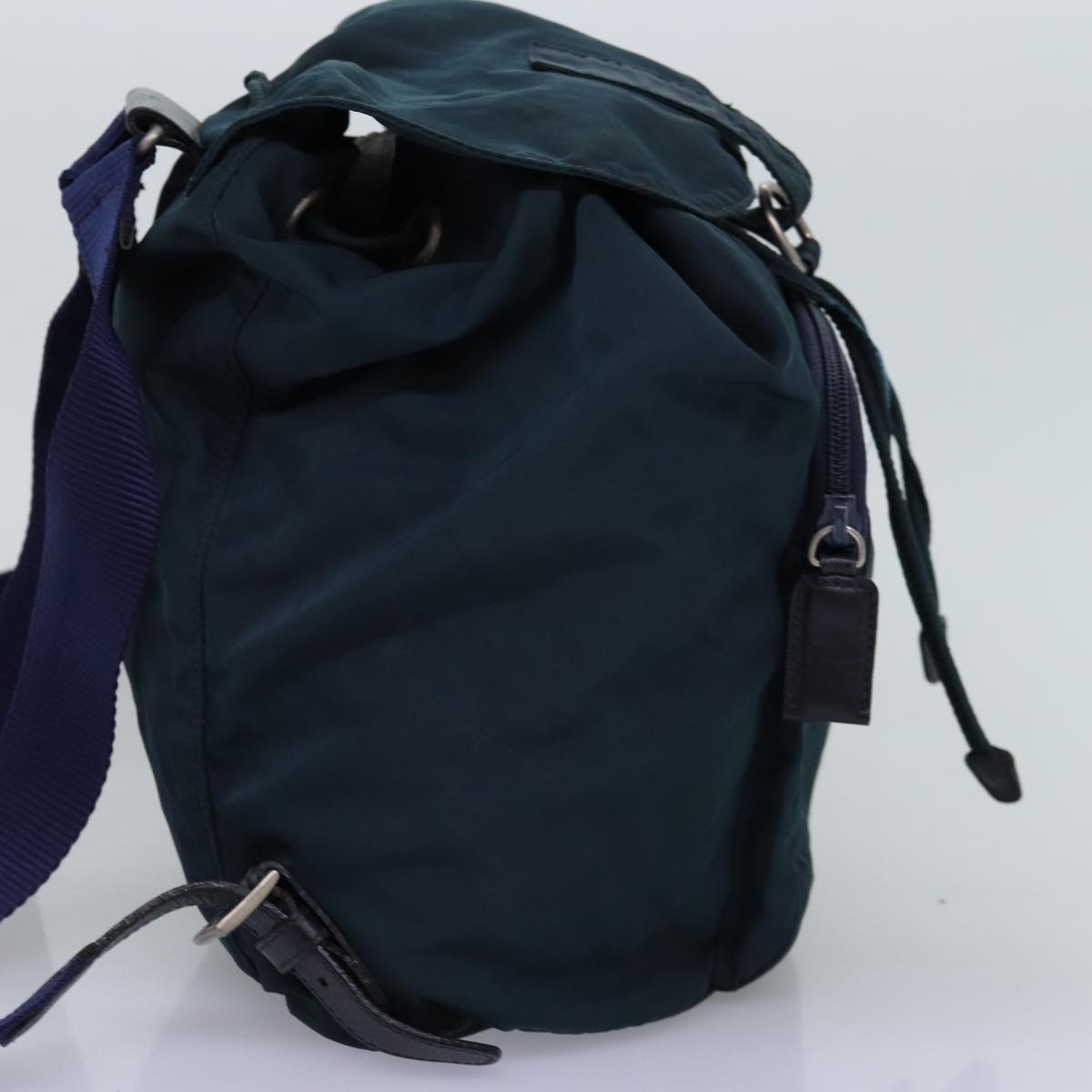 PRADA Backpack Nylon Green  74575