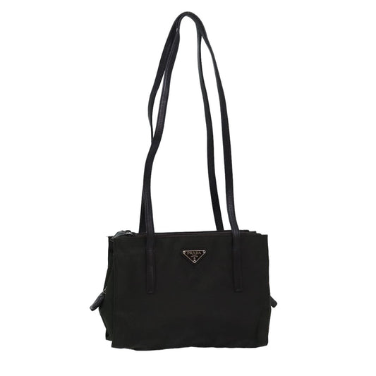 PRADA Shoulder Bag Nylon Khaki  74579