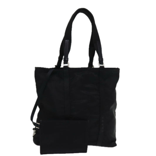 PRADA Tote Bag Nylon Black  74634