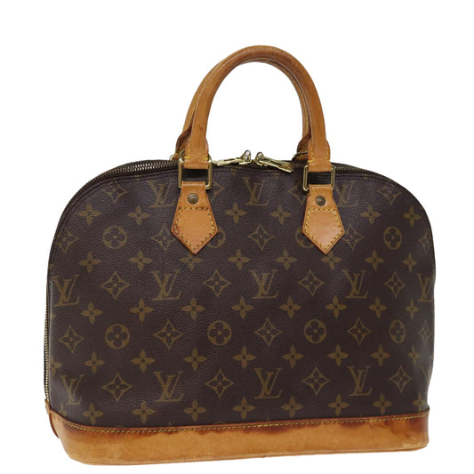 LOUIS VUITTON Monogram Alma Hand Bag M51130 LV 74698