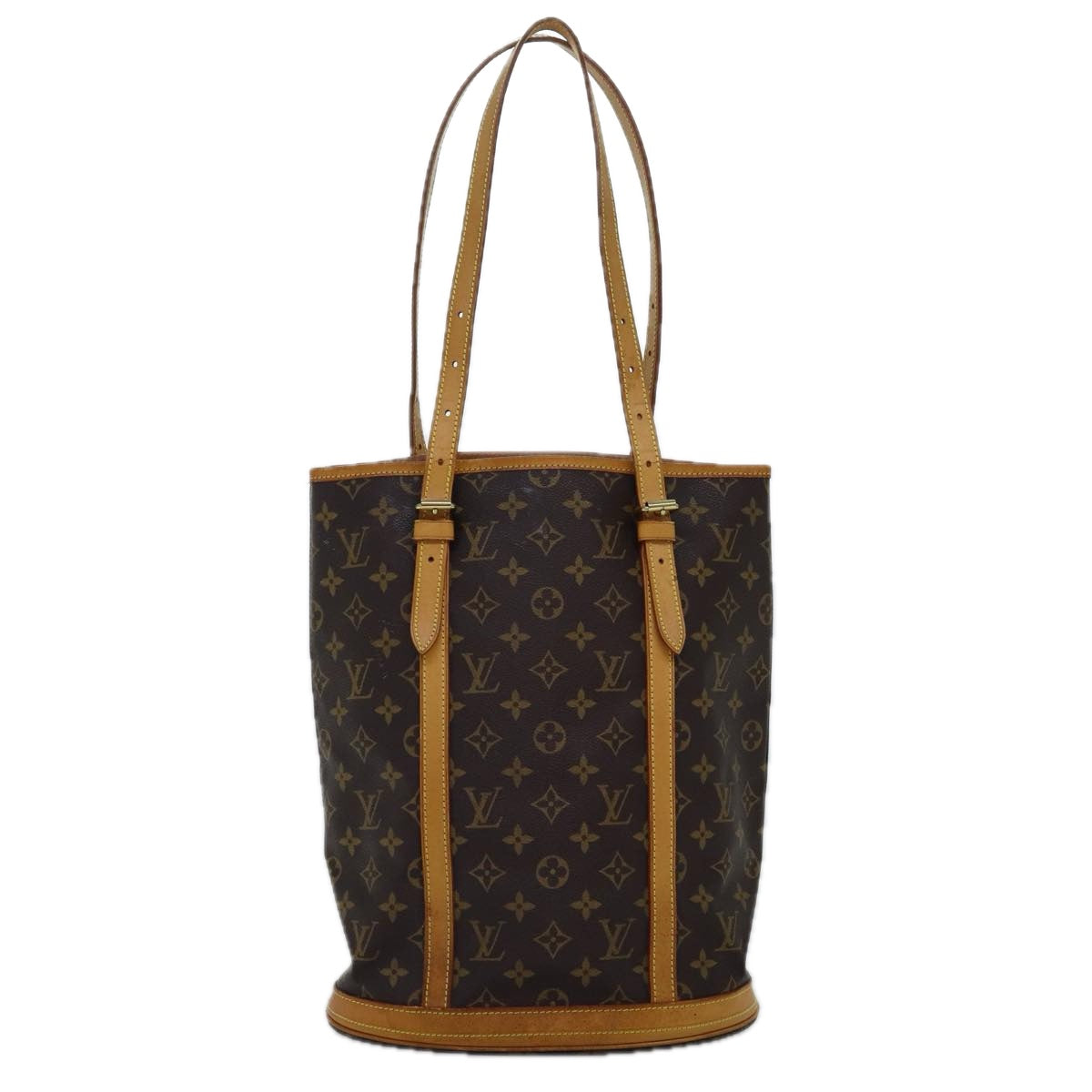 LOUIS VUITTON Monogram Bucket GM Shoulder Bag M42236 LV 74715