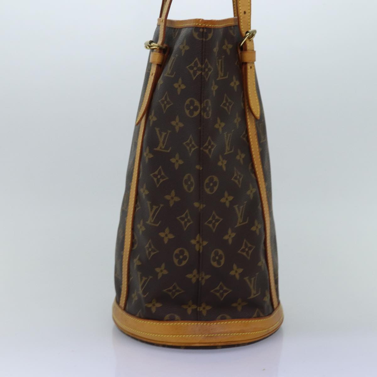 LOUIS VUITTON Monogram Bucket GM Shoulder Bag M42236 LV 74715