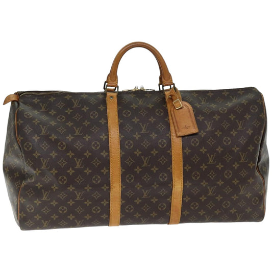 LOUIS VUITTON Monogram Keepall 60 Boston Bag M41422 LV 74725