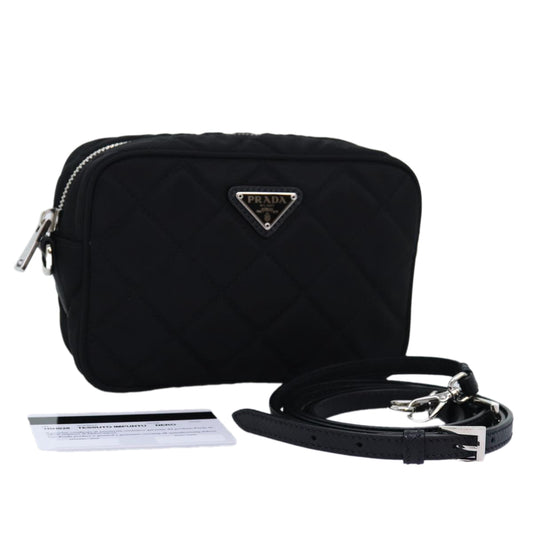 PRADA Shoulder Bag Nylon Black 1BH028  74728A