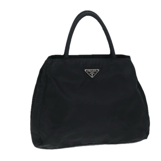 PRADA Hand Bag Nylon Black  74737