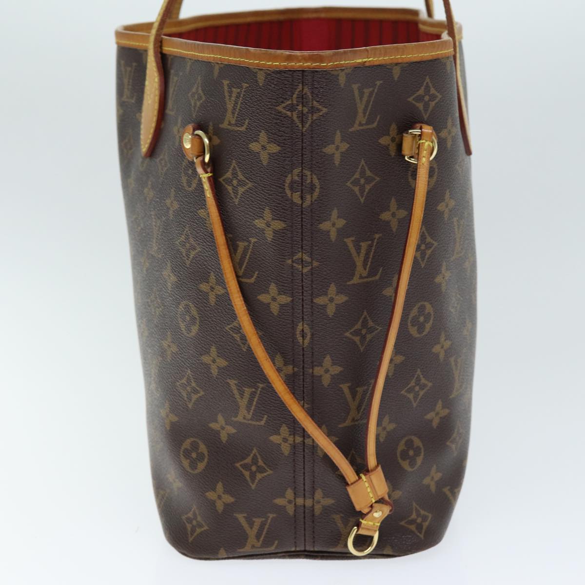 LOUIS VUITTON Monogram Neverfull MM Tote Bag M40156 LV 74751