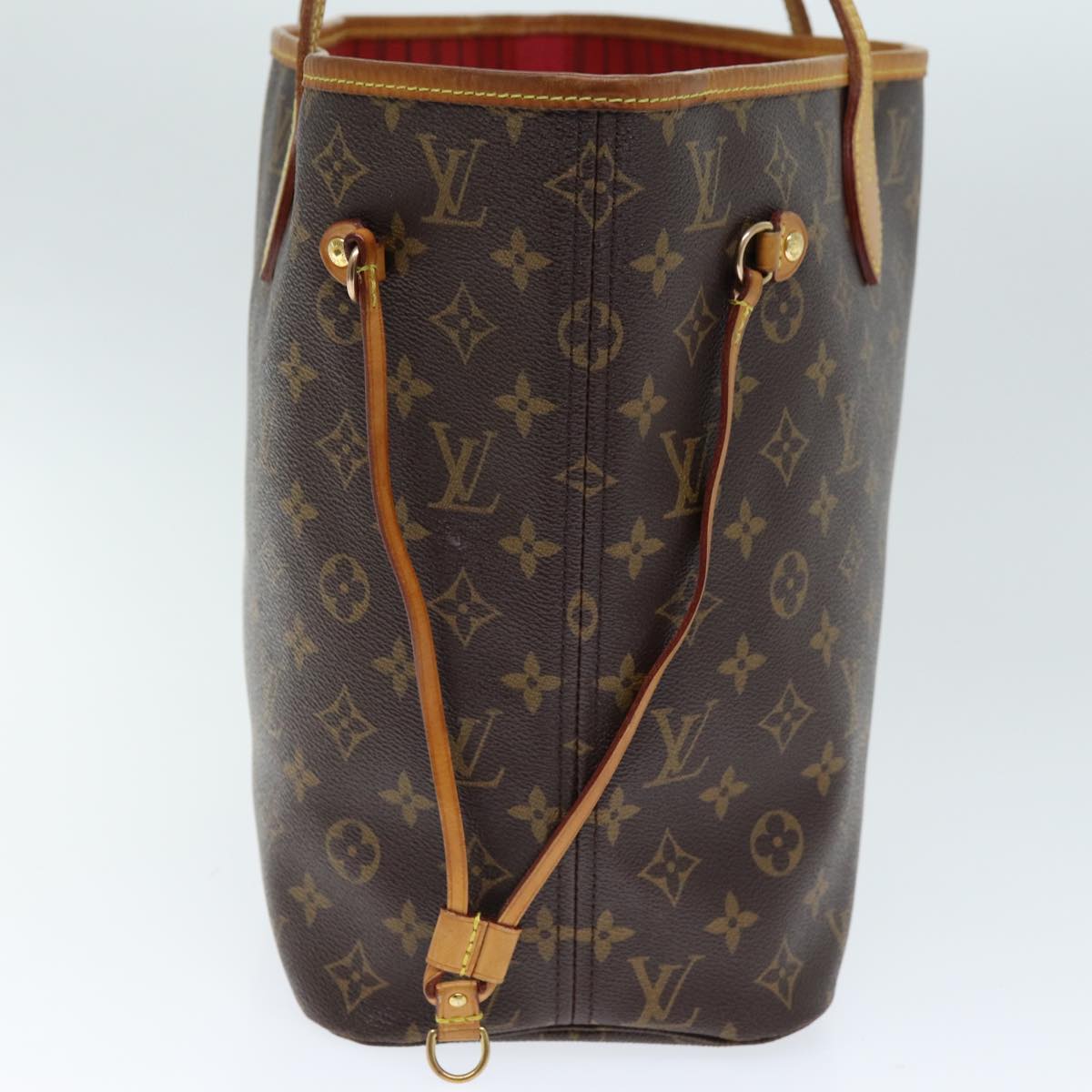 LOUIS VUITTON Monogram Neverfull MM Tote Bag M40156 LV 74751