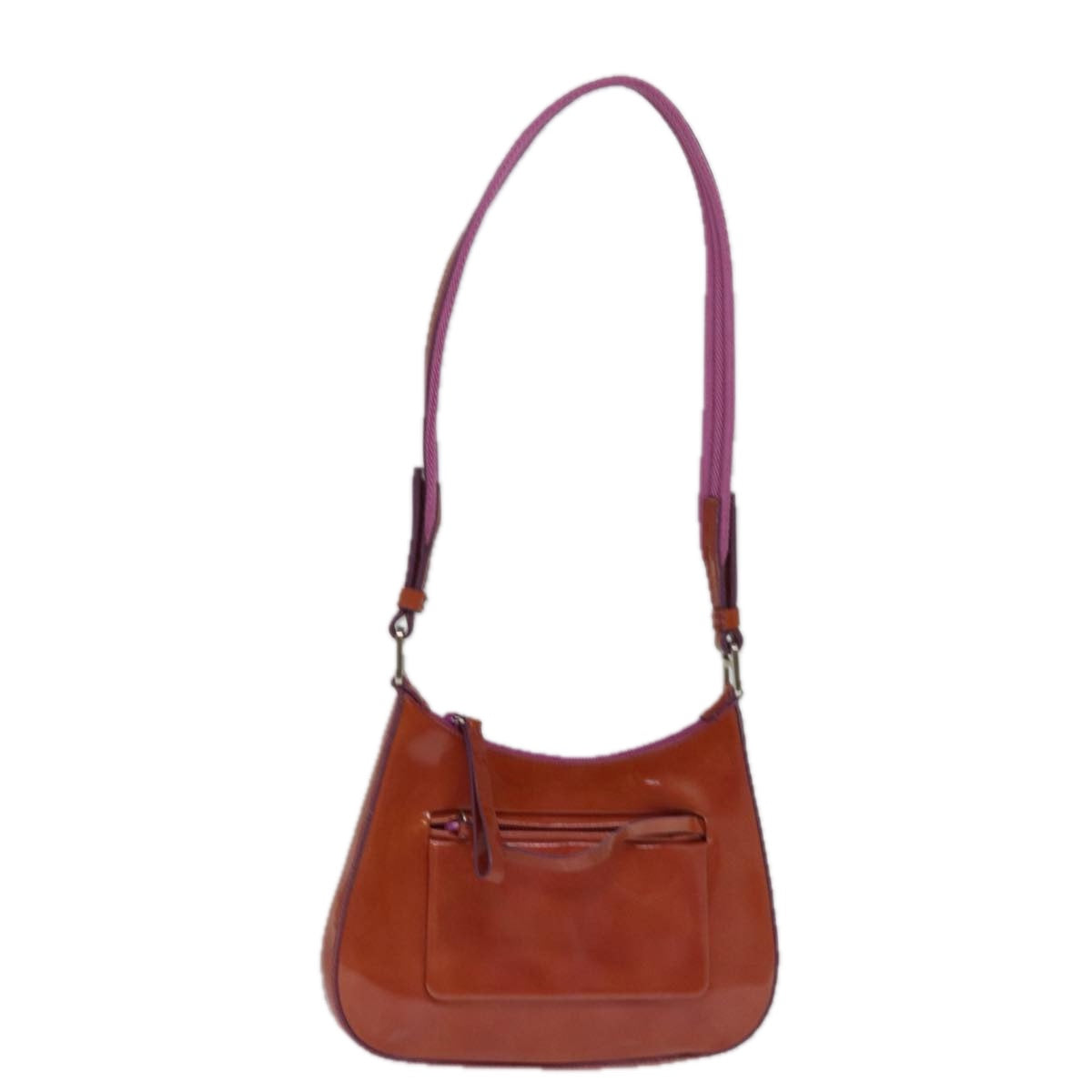 PRADA Shoulder Bag Enamel Pink  74776