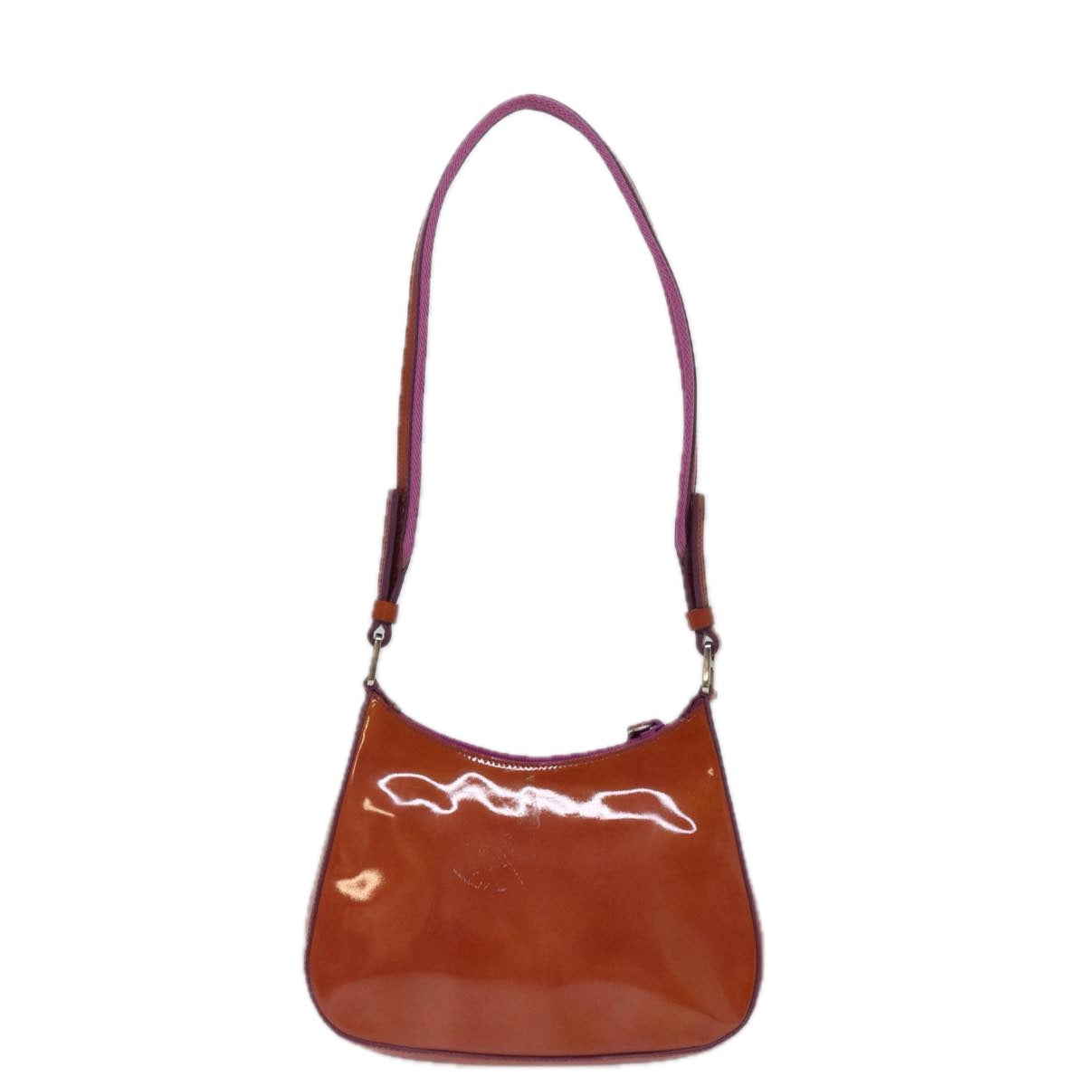 PRADA Shoulder Bag Enamel Pink  74776