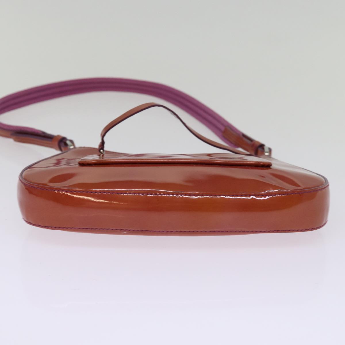 PRADA Shoulder Bag Enamel Pink  74776