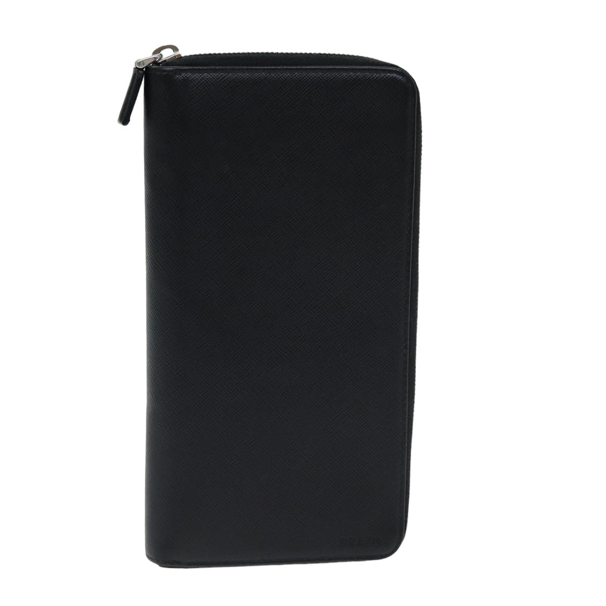 PRADA Long Wallet Safiano leather Black  74867