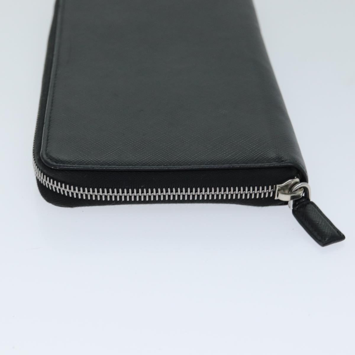 PRADA Long Wallet Safiano leather Black  74867