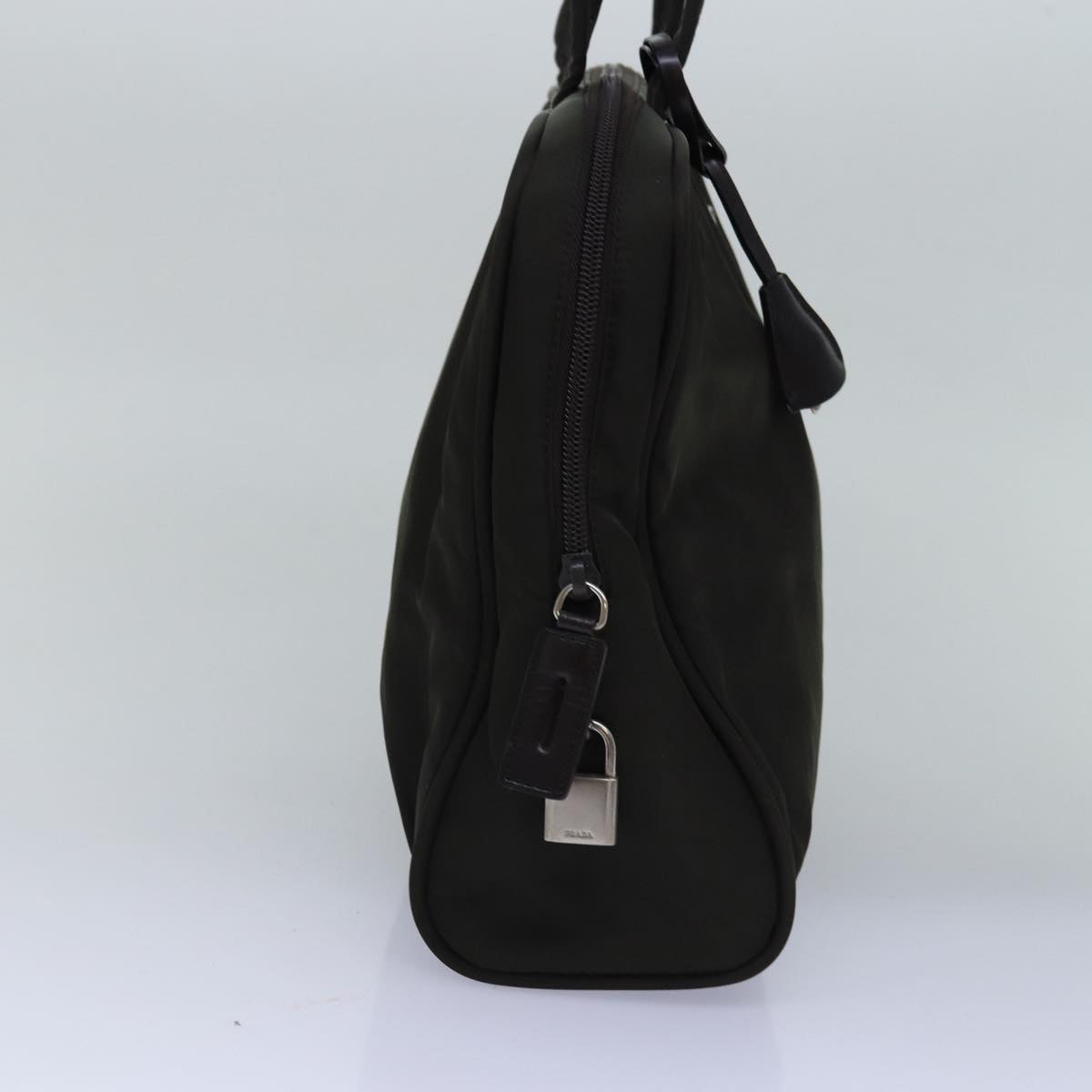 PRADA Shoulder Bag Nylon Khaki  74877