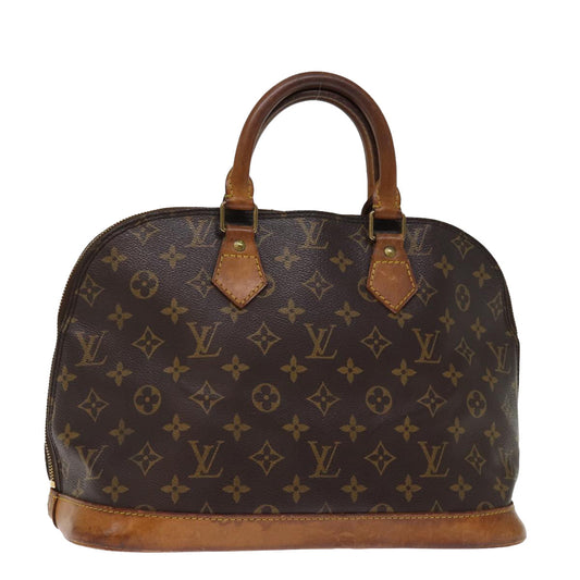 LOUIS VUITTON Monogram Alma Hand Bag M51130 LV 74942