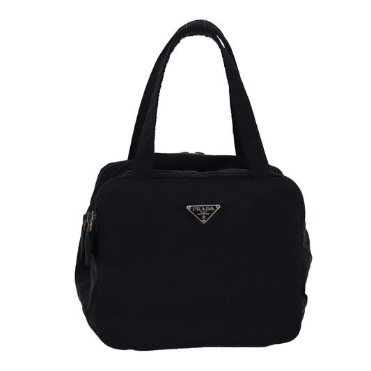 PRADA Hand Bag Nylon Black  74962