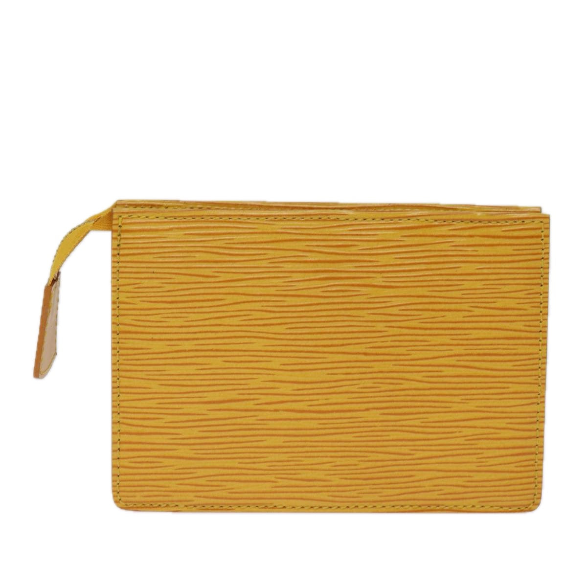LOUIS VUITTON Epi Poche Toilette 15 Pouch Yellow LV 75004