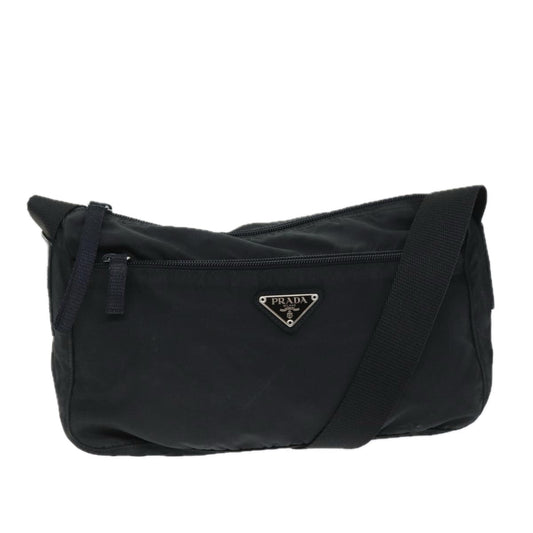 PRADA Shoulder Bag Nylon Black  75015