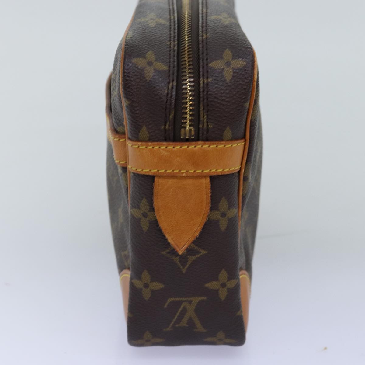 LOUIS VUITTON Monogram Compiegne 28 Clutch Bag M51845 LV 75021