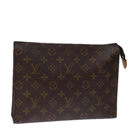 LOUIS VUITTON Monogram Poche Toilette 26 Pouch M47542 LV 75025