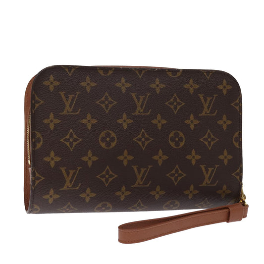 LOUIS VUITTON Monogram Orsay Clutch Bag M51790 LV 75027