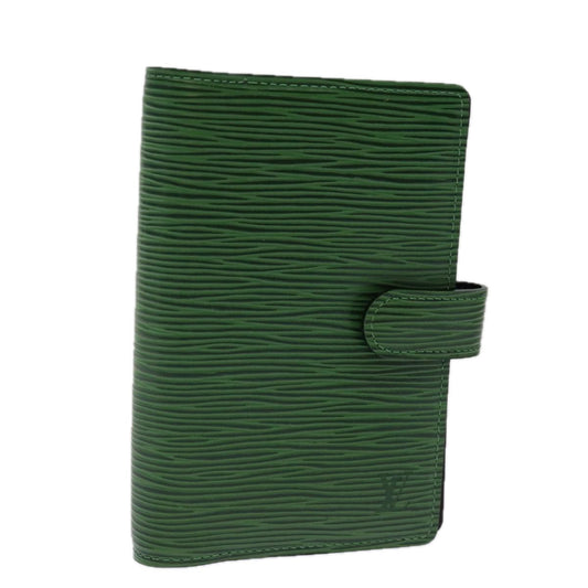 LOUIS VUITTON Epi Agenda PM Day Planner Cover Green R20054 LV 75038