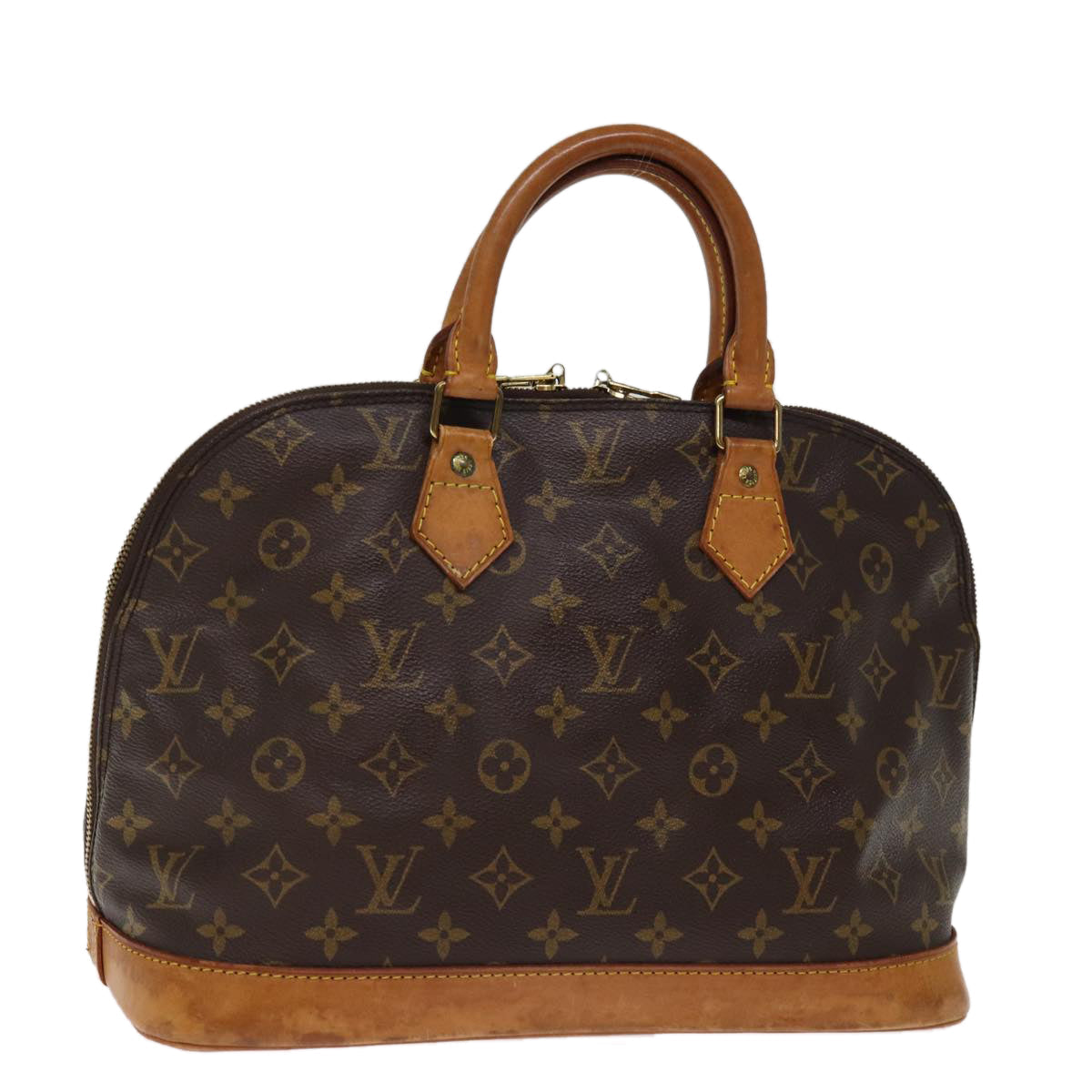 LOUIS VUITTON Monogram Alma Hand Bag M51130 LV 75069