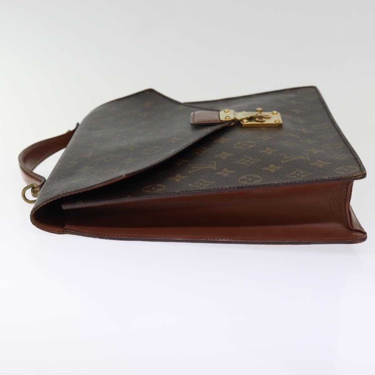 LOUIS VUITTON Monogram Porte Documents Bandouliere Bag M53338 LV 75081