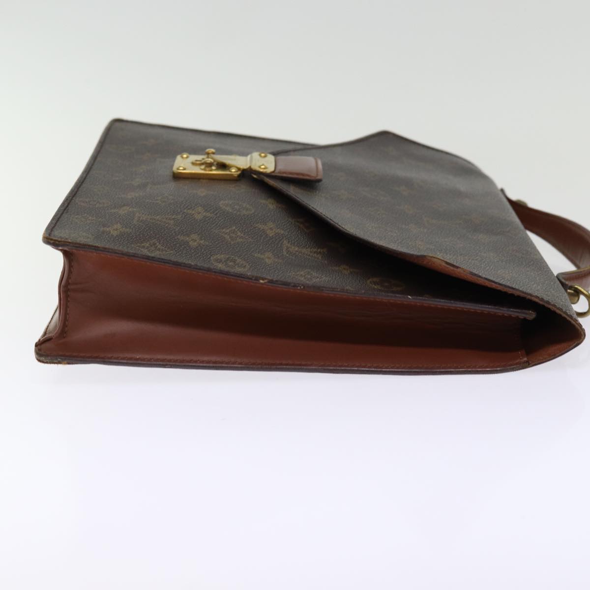 LOUIS VUITTON Monogram Porte Documents Bandouliere Bag M53338 LV 75081