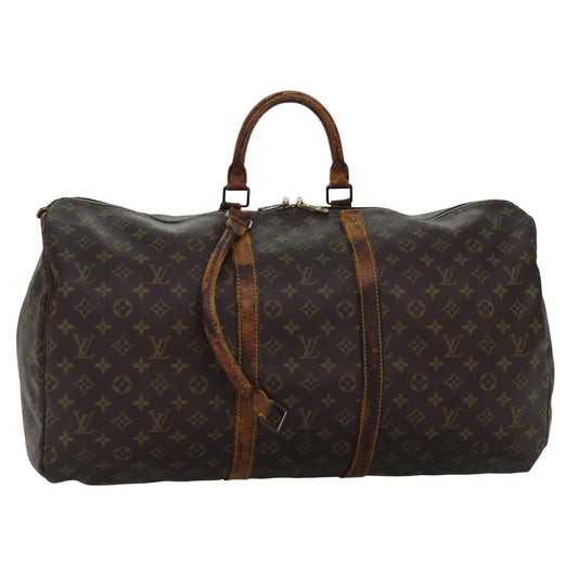 LOUIS VUITTON Monogram Keepall 50 Boston Bag M41426 LV 75091